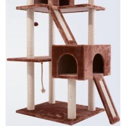 Frisco 72-in Large Base Faux Fur Cat Tree & Condo 12 Frisco 72-in Large Base Faux Fur Cat Tree & Condo -Frisco 101809 PT4. AC SS1800 V1584452718