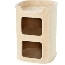Frisco 24-in 2-Story Faux Fur Cat Condo -Frisco 128083 PT5. AC SS1800 V1584453167