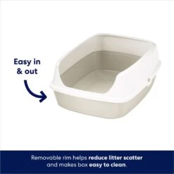 Frisco Open Top Cat Litter Box With Rim, Large 8 Frisco Open Top Cat Litter Box With Rim, Large -Frisco 141378 PT2. AC SS1800 V1675279932