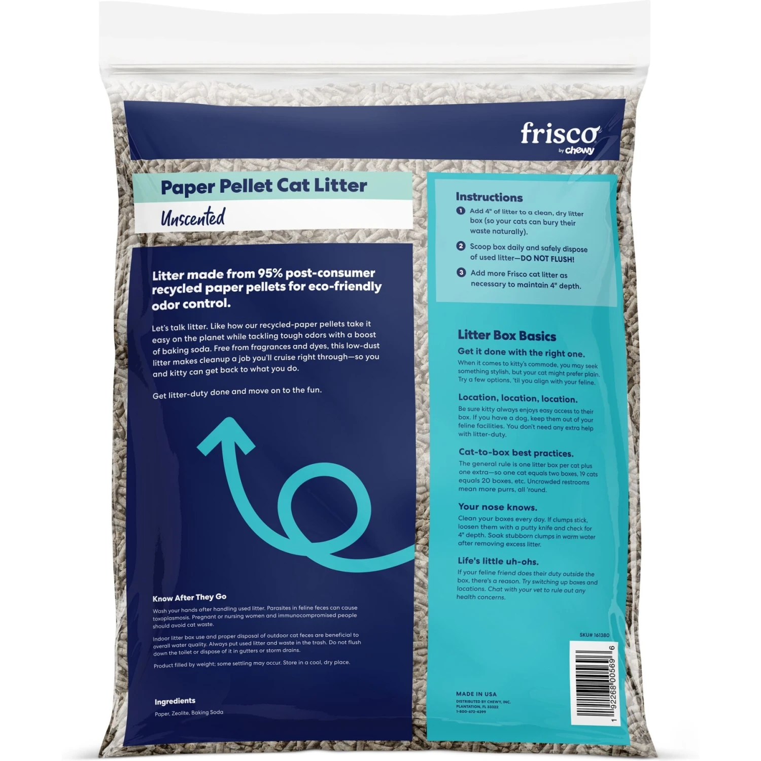 Frisco Unscented Non-Clumping Recycled Paper Cat Litter 4 Frisco Unscented Non-Clumping Recycled Paper Cat Litter - Image 3