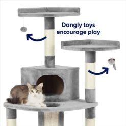 Frisco 48-in Faux Fur Cat Tree & Condo -Frisco 163748 PT2. AC SS1800 V1667227026