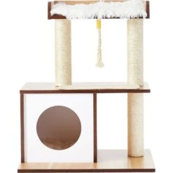 Frisco 28.5-in Modern Cat Tree & Condo -Frisco 177907 PT3. AC SS1800 V1584452593