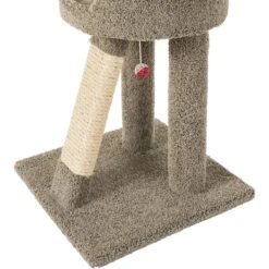 Frisco 24-in Real Carpet Cat Scratching Perch With Toy -Frisco 208960 PT4. AC SS1800 V1589221657