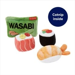 Frisco Sushi Plush Cat Toy With Catnip 9 Frisco Sushi Plush Cat Toy With Catnip -Frisco 213910 PT2. AC SS1800 V1691783971