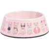 Frisco Pink Cute Cats Melamine Bowl -Frisco 216043 MAIN. AC SS1800 V1591020677