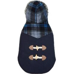 Frisco Plaid Hooded Insulated Dog & Cat Peacoat -Frisco 223874 PT5. AC SS1800 V1599160901