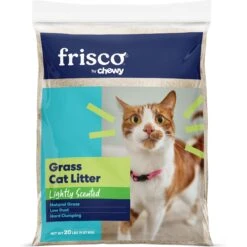 Frisco Natural Lightly Scented Clumping Grass Cat Litter