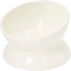 Frisco 33 Frisco Double-Sided Ceramic Elevated Cat Bowl