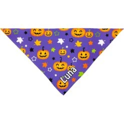 Frisco Halloween Pumpkins Personalized Dog & Cat Bandana -Frisco 242815 PT3. AC SS1800 V1618511830