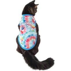 Frisco Pawsitive Vibes Tiedye Print Dog & Cat T-Shirt 11 Frisco Pawsitive Vibes Tiedye Print Dog & Cat T-Shirt -Frisco 248783 PT2. AC SS1800 V1637679097