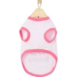 Frisco It's My Birthday Dog & Cat T-Shirt, Pink -Frisco 249255 PT3. AC SS1800 V1624614153