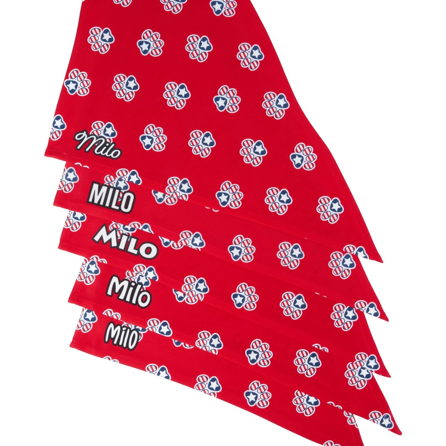 Frisco Patriotic Paws Personalized Dog & Cat Bandana 7 Frisco Patriotic Paws Personalized Dog & Cat Bandana - Image 5