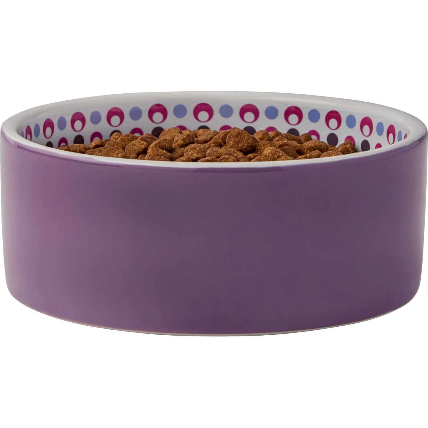 Frisco Kaleidoscope Pattern Non-skid Ceramic Dog & Cat Bowl 6 Frisco Kaleidoscope Pattern Non-skid Ceramic Dog & Cat Bowl - Image 4