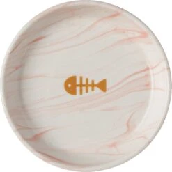 Frisco Marble Design Non-skid Ceramic Cat Bowl -Frisco 256125 PT4. AC SS1800 V1615311102