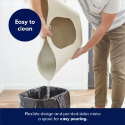 Frisco Leaf High-Sided Cat Litter Box, Large -Frisco 258782 PT3. AC SS1800 V1675279642