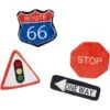 Frisco Road Trip Traffic Signs Plush Cat Toy With Catnip -Frisco 262024 MAIN. AC SS1800 V1618598324