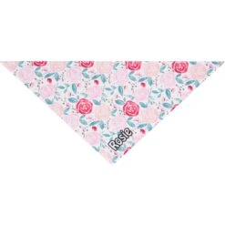 Frisco Watercolor Roses Personalized Dog & Cat Bandana -Frisco 267531 PT2. AC SS1800 V1632688395