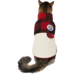 Frisco Mediumweight Red Plaid Insulated Dog & Cat Sherpa Coat 11 Frisco Mediumweight Red Plaid Insulated Dog & Cat Sherpa Coat -Frisco 268320 PT2. AC SS1800 V1628773353