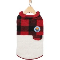 Frisco Mediumweight Red Plaid Insulated Dog & Cat Sherpa Coat 12 Frisco Mediumweight Red Plaid Insulated Dog & Cat Sherpa Coat -Frisco 268320 PT4. AC SS1800 V1628741540