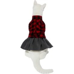 Frisco Flannel Dog & Cat Dress -Frisco 268645 PT3. AC SS1800 V1637657232