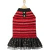 Frisco Chenille Knit Striped Dog & Cat Dress -Frisco 268668 MAIN. AC SS1800 V1637689958