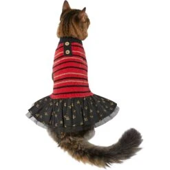 Frisco Chenille Knit Striped Dog & Cat Dress -Frisco 268668 PT3. AC SS1800 V1637671055