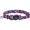Frisco Midnight Floral Cat Collar -Frisco 269490 MAIN. AC SS1800 V1616074621