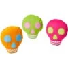 Frisco Colorful Skulls Plush Cat Toy With Catnip, 3 Count -Frisco 270325 MAIN. AC SS1800 V1630350672