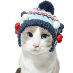 Frisco Pom Pom Dog & Cat Knitted Hat 10 Frisco Pom Pom Dog & Cat Knitted Hat -Frisco 276307 PT3. AC SS1800 V1631303197