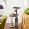 Frisco 44-in Real Carpet Cat Tree With Replaceable Corrugate Scratcher -Frisco 282757 MAIN. AC SS1800 V1621949081