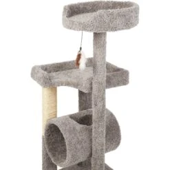 Frisco 54-in Real Carpet Cat Tree With Tunnel And Square Perches -Frisco 282767 PT3. AC SS1800 V1621949643