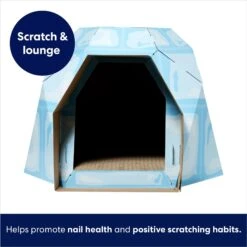 Frisco Igloo Cardboard Cat House -Frisco 287293 PT2. AC SS1800 V1692020105