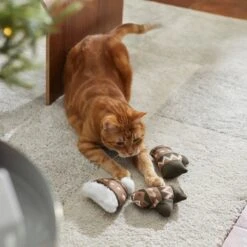 Frisco Mittens & Hat Plush Cat Toy With Catnip, 3 Count -Frisco 287361 PT3. AC SS1800 V1632775954