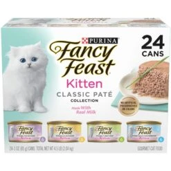 Fancy Feast Tender Feast Variety Pack Canned Kitten Food & Frisco Bird With Feathers Teaser Wand Cat Toy With Catnip 9 Fancy Feast Tender Feast Variety Pack Canned Kitten Food & Frisco Bird With Feathers Teaser Wand Cat Toy With Catnip -Frisco 292976 PT1. AC SS1800 V1620001946