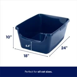Frisco High Sided Cat Litter Box, Extra Large & World's Best Multi-Cat Unscented Clumping Corn Cat Litter 9 Frisco High Sided Cat Litter Box, Extra Large & World's Best Multi-Cat Unscented Clumping Corn Cat Litter -Frisco 293046 PT2. AC SS1800 V1619998947
