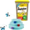 Temptations Classic Tasty Chicken Flavor Soft & Crunchy Cat Treats & Frisco Butterfly Cat Tracks Cat Toy -Frisco 293918 MAIN. AC SS1800 V1620083553