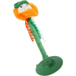 Frisco St. Patrick's Leprechaun Suction Cup Teaser Cat Toy With Catnip -Frisco 303110 PT2. AC SS1800 V1641230292