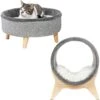 Frisco Modern Round Elevated Cat Bed & Frisco Modern Tunnel Elevated Cat Bed -Frisco 303470 MAIN. AC SS1800 V1623087777