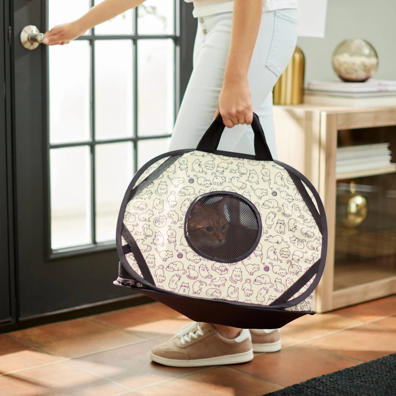 Frisco Collapsible Cat Carrier Bag 7 Frisco Collapsible Cat Carrier Bag - Image 5