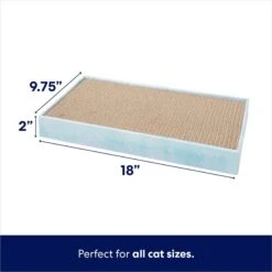Frisco Double-Wide Cat Scratcher Toy With Catnip -Frisco 308878 PT1. AC SS1800 V1674080694