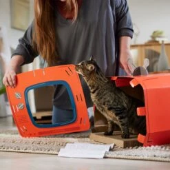 Frisco TV Set Cardboard Cat House -Frisco 317731 PT3. AC SS1800 V1688677262