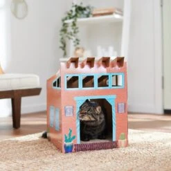 Frisco Southwestern House Cardboard Cat House 9 Frisco Southwestern House Cardboard Cat House -Frisco 317739 PT3. AC SS1800 V1642099125