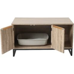 Frisco Walkway Entrance Two Door Bench Cat Litter Box Cover -Frisco 322631 PT3. AC SS1800 V1653421653