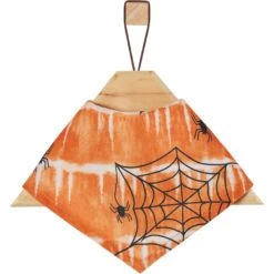 Frisco Orange Spiderweb Dog & Cat Costume Bandana -Frisco 335046 PT4. AC SS1800 V1659969870