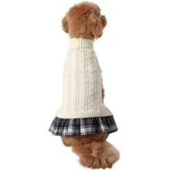 Frisco Plaid Dog & Cat Sweater Dress -Frisco 353673 PT2. AC SS1800 V1659008189