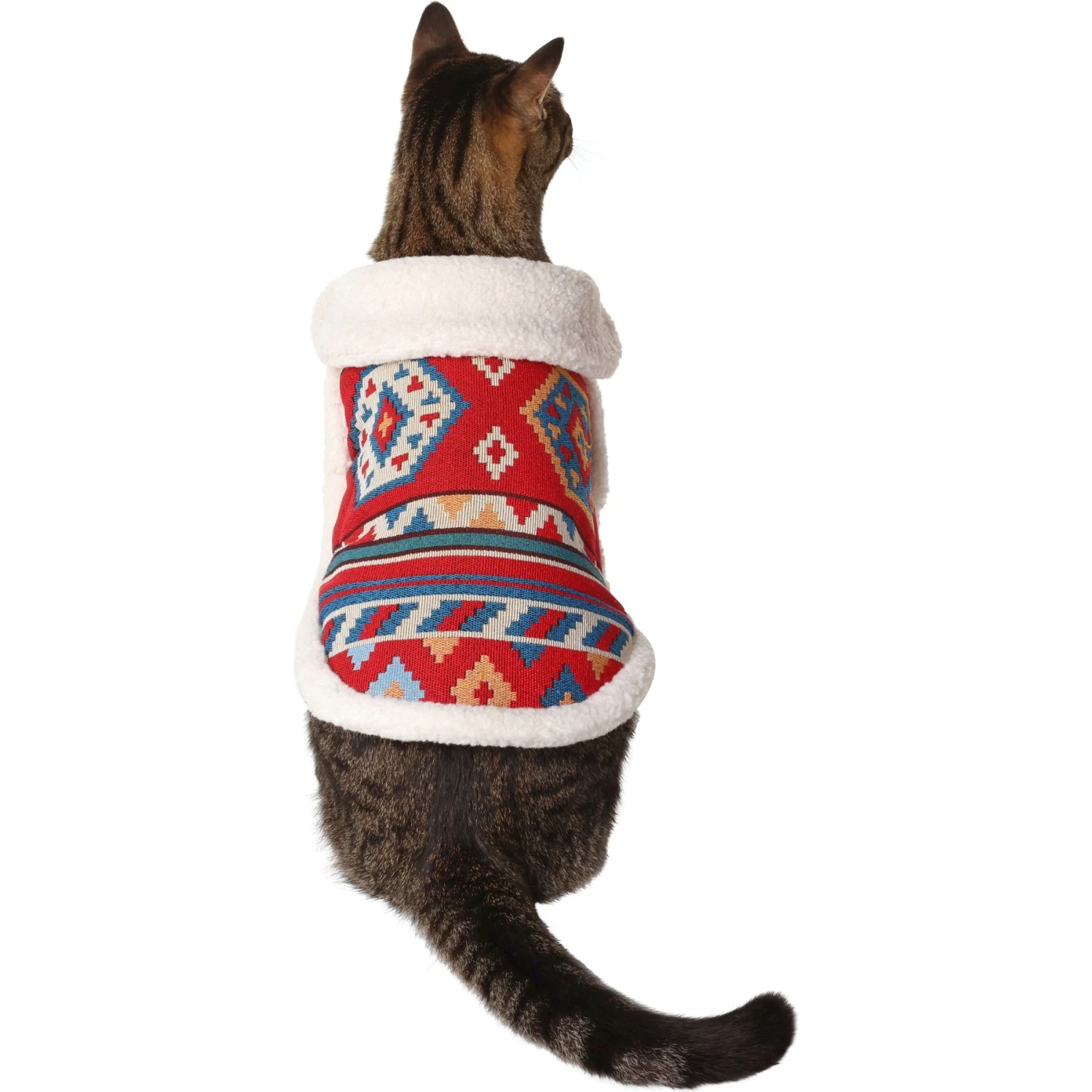 Frisco Mid-Heavyweight Geometric Western Dog & Cat Coat 3 Frisco Mid-Heavyweight Geometric Western Dog & Cat Coat
