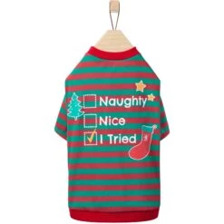 Frisco Naughty, Nice, I Tried Dog & Cat T-Shirt -Frisco 358301 PT4. AC SS1800 V1660758716