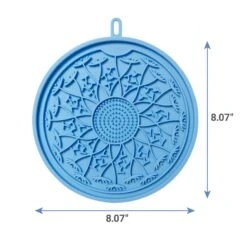 Frisco Non-skid Flower Silicone Dog & Cat Lick Mat, Blue 9 Frisco Non-skid Flower Silicone Dog & Cat Lick Mat, Blue -Frisco 363393 PT1. AC SS1800 V1663789018