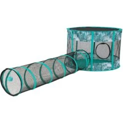 Frisco 9 Frisco Mesh Outdoor Extra Wide Pop-up Cat Playpen & Tunnel