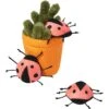 Frisco Spring Potted Plant And Ladybugs Interactive Plush Cat Toy With Catnip 2 Frisco Spring Potted Plant And Ladybugs Interactive Plush Cat Toy With Catnip -Frisco 541542 MAIN. AC SS1800 V1670608497